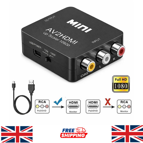 Rca hdmi converter rgb - hdmi,