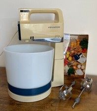Kenwood Chefette Stand Mixer A340 Vintage 1970s Tested & Working + Recipe Book