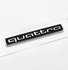 Black Silver Quattro Rear Boot
