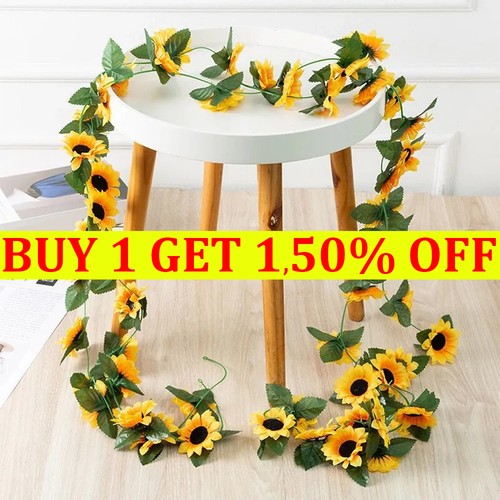 8ft fake artificial sunflower - 8ft,