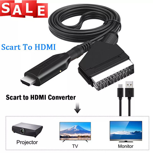 Portable scart hdmi - scart, to