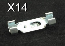 VW Type 3 T3 Slim Sill Trim Clip 14pcs ISP Notchback Fastback Squareback 67-73