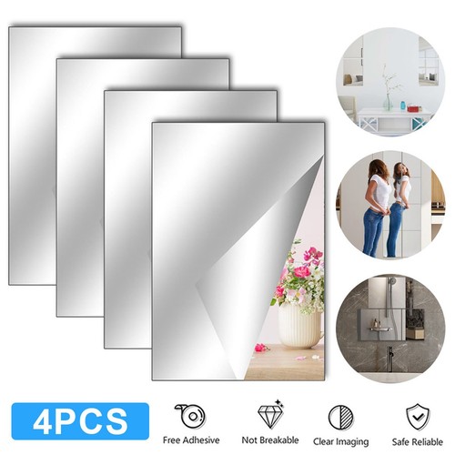 Acrylic mirror tiles - mirror, wall