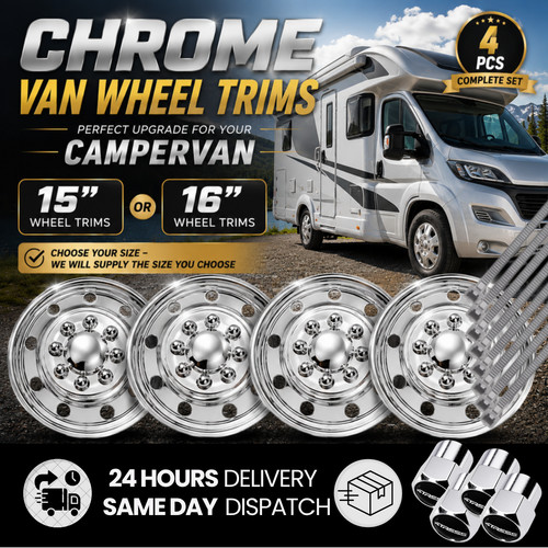 Campervan chrome coat - 15''/16",