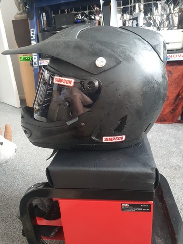 Simpson motorcycle helmet - simpson,