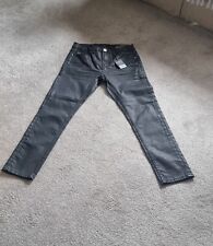 Womens Next Stretch Wax Coated Jeans