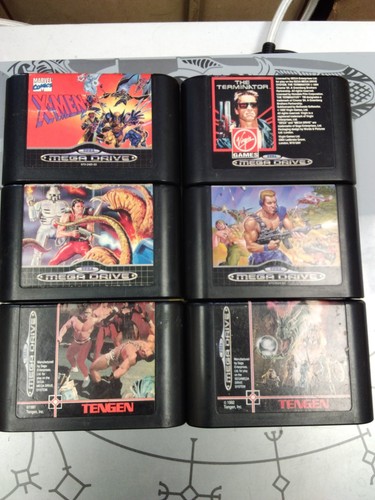 Sega mega drive cartridges - mega,