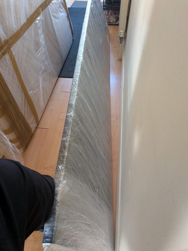 Laminate kitchen worktop black