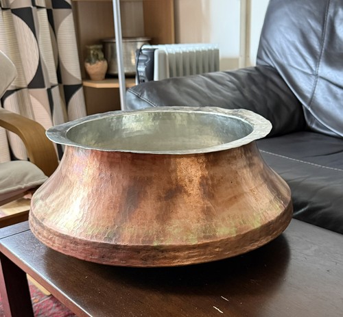 Large handmade copper - handmade, cooking
