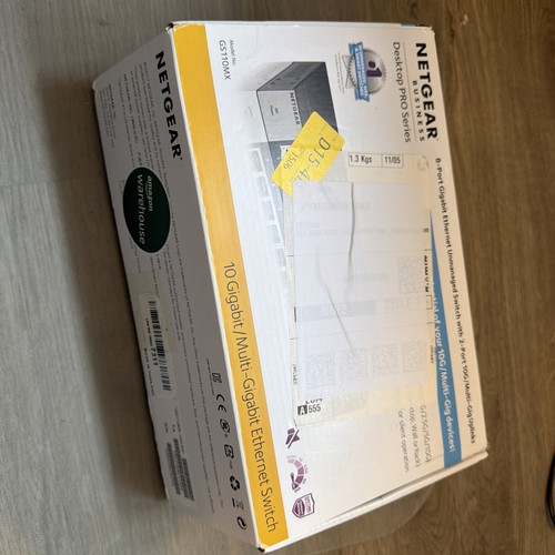 Netgear gs110mx port - gs110mx, gigabit