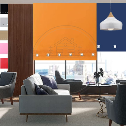 Square eyelet roller blinds - square,