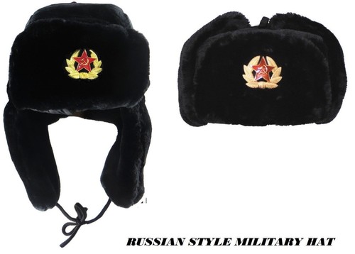 Russian ushanka trapper - russian,