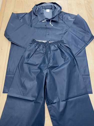 Vintage rain suit oilcloth
