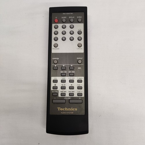 Technics rak hda07wh remote - technics,