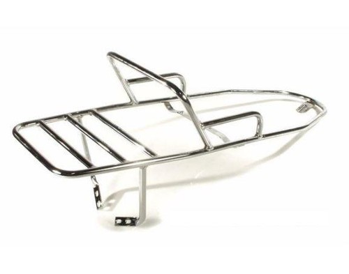 Chrome rear luggage rack grab - rear,