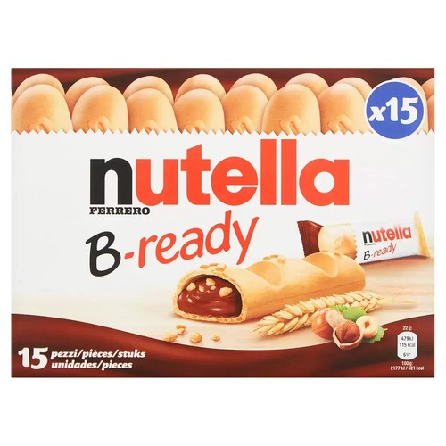 Nutella ready pack 15 - nutella,