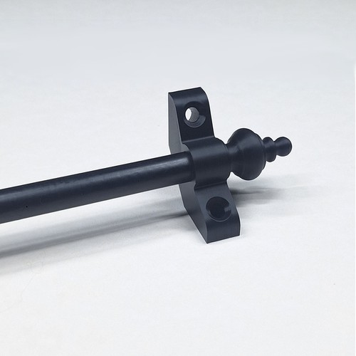 Black stair rod - 1x, urn