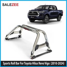 Stainless Steel Sports Roll Bar for Toyota Hilux Vigo Revo 2010 Onwards | Isuzu