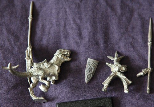 Dark elf general armoured - general,