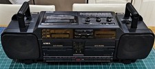 AIWA CSD-XR77HA Radio Double Cassette CD Very Rare Boombox *FOR REPAIR*