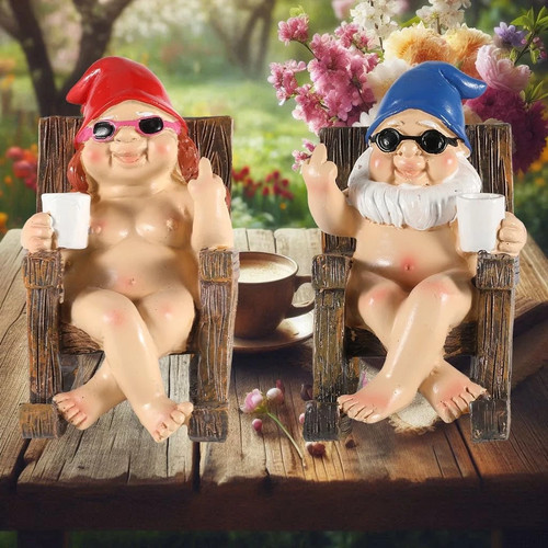 Pcs naked gnome - gnome, garden
