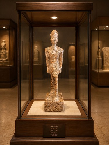 Rare ancient egyptian statue - ancient,