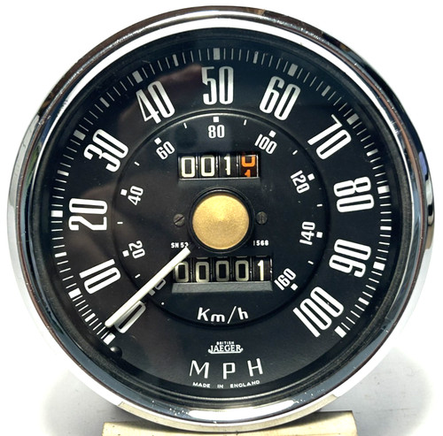 British jaeger speedometer - british,