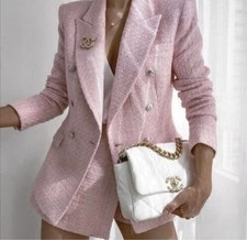 zara pink blazer size XL no returns