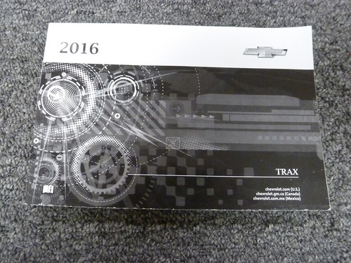 2016 chevy trax suv owner - 2016,