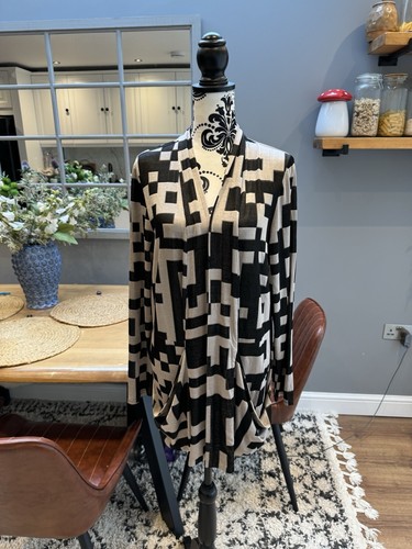 Chesca size long cardigan - size,