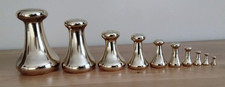 Vintage Avery set of 10 brass