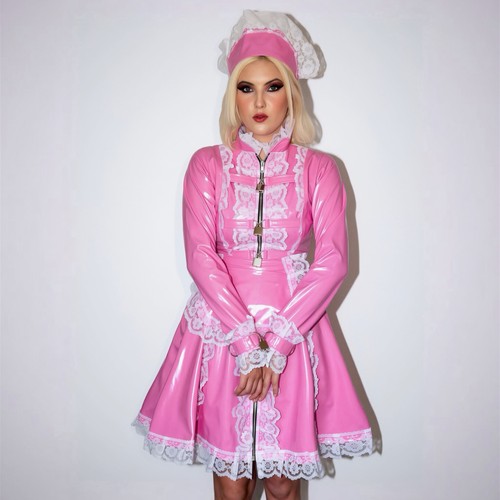 Misfitz sexy pink pvc - misfitz,