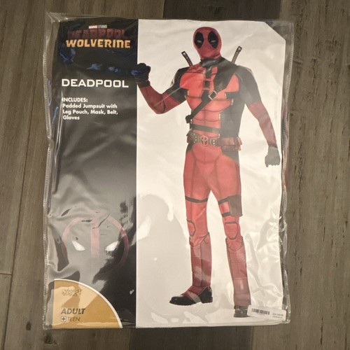 Deadpool adult costume padded - adult,