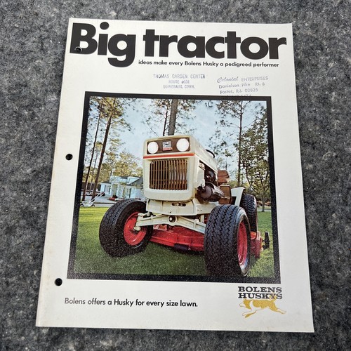 Bolens husky big tractor - tractor, full