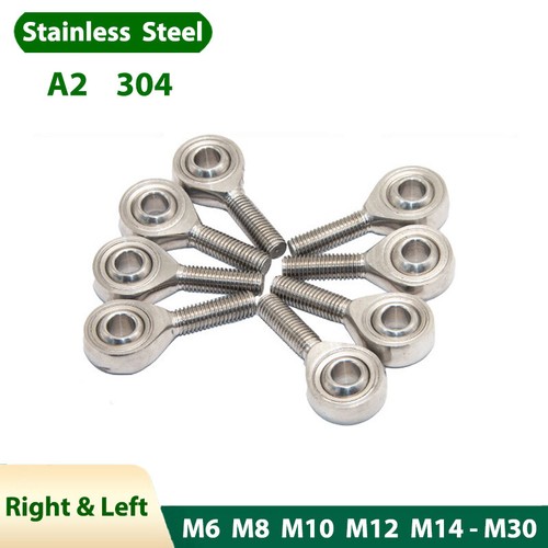 Stainless steel end bearing - steel,