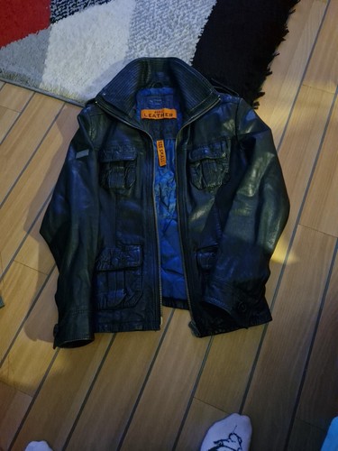 Mens vintage superdry - vintage, leather