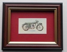 MOTOR CYCLE IMAGE FRAMED -