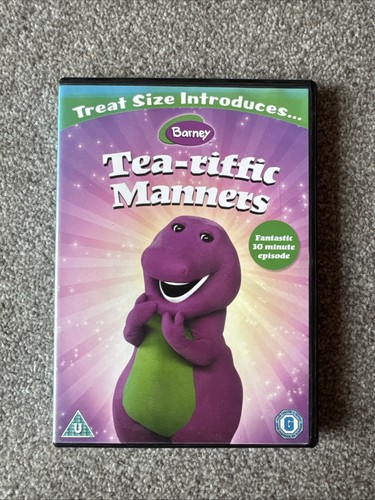 Barney tea riffic manners - barney, tea-riffic