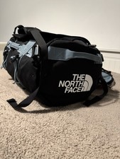 The North Face Gilman Duffel Bag Brand New With Tags Size S Black And Light Blue