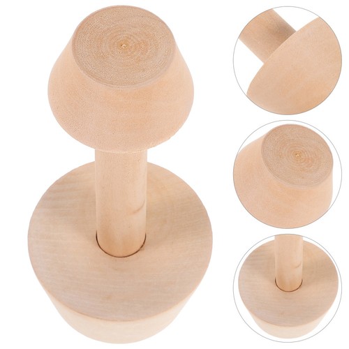 Wooden tart mold tamper - mold,