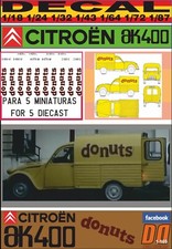 DECAL CITROEN 2 CV AK 400 "DONUTS" (06)