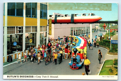 Postcard butlin skegness - postcard,