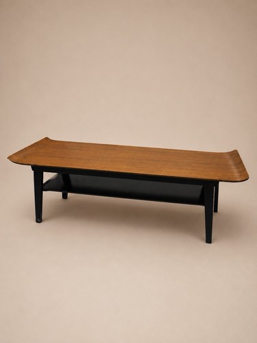 Mid century coffee table teak - mid-century,