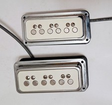DeArmond 2000 guitar pickup set white 1999 De Armond 2K single coil 
