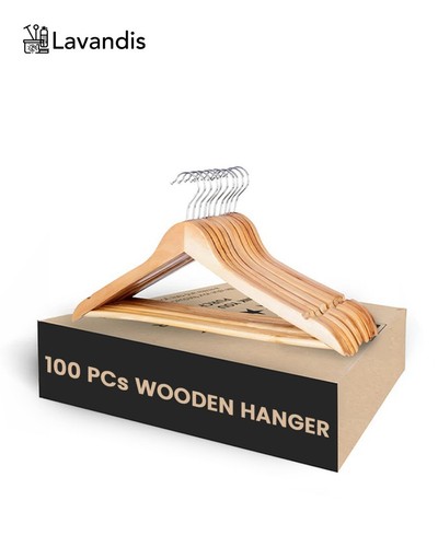 Wooden coat solid hangers - coat,