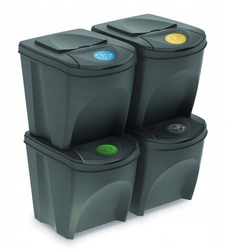 Sorting waste bin recycling - bin,