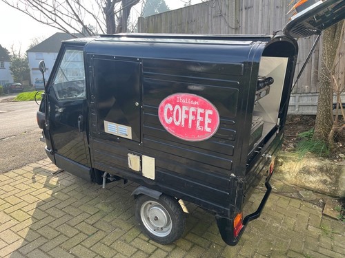 Piaggio ape coffee van - piaggio,