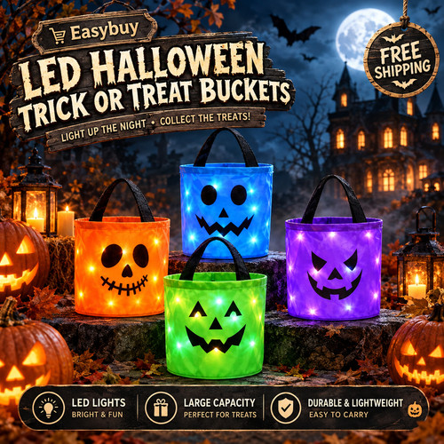 Led light halloween pumpkin - led,