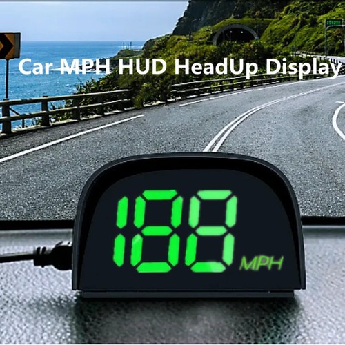 Universal car mph hud head - car,