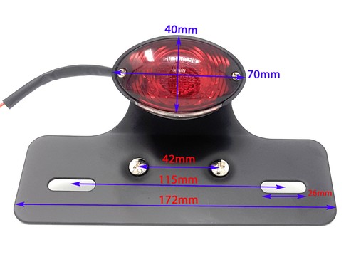 Motorbike led taillight for - motorbike,